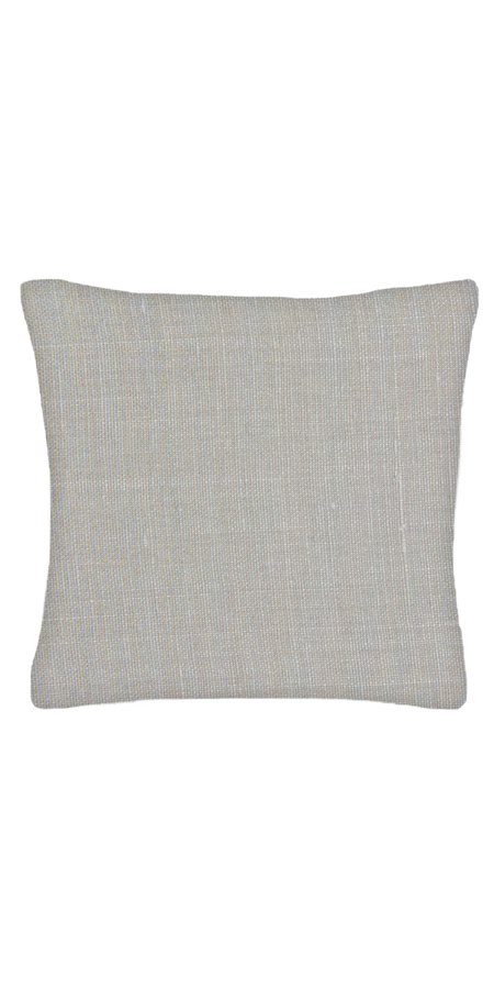 Custom Pillow - Square - Textured Grey - Piping
