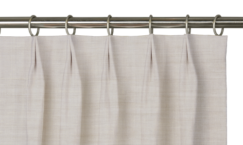 Custom Drape - Euro - Mushroom Sheer - 118 " width x 105 1/2" height
