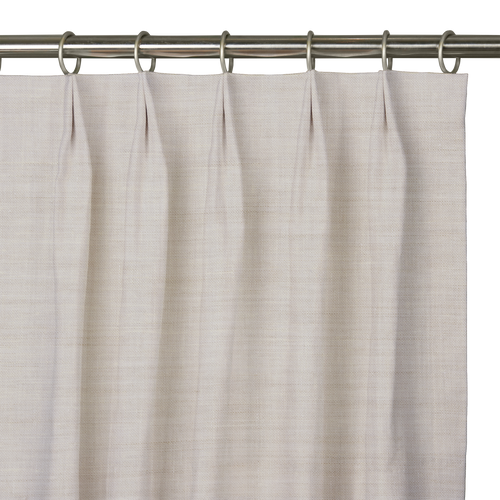 Custom Drape - Euro - Mushroom Sheer - 145 " width x 11 " height