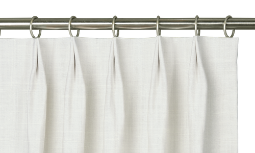 Custom Drape - Euro - Porcelain Sheer - 70 " width x 96 " height