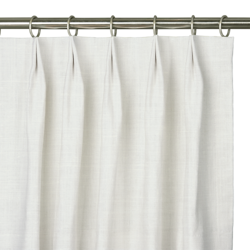Custom Drape - Euro - Porcelain Sheer - 12 " width x 9 " height
