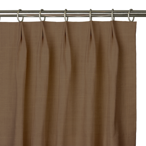 Custom Drape - Euro - Umber - 80 " width x 89 " height