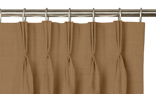 Custom Drape - Triple pinch - Acorn - 45 " width x 96 " height