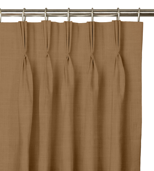 Custom Drape - Triple pinch - Acorn - 36 " width x 114 " height