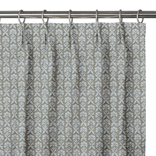 Custom Drape - Euro - Hollyhock Chalk - 50 " width x 102 " height