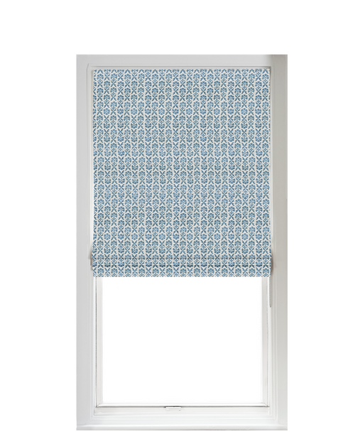 Custom Shade - Flat - Hollyhock Oxford - 27 5/8" width x 53 " height
