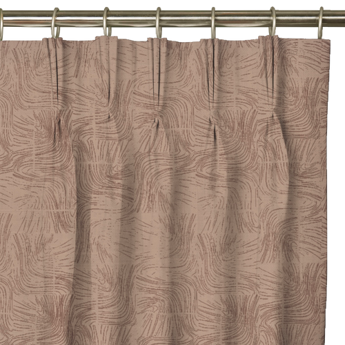 Custom Drape - Triple pinch - Trail Terra - 45 5/8" width x 99 1/2" height