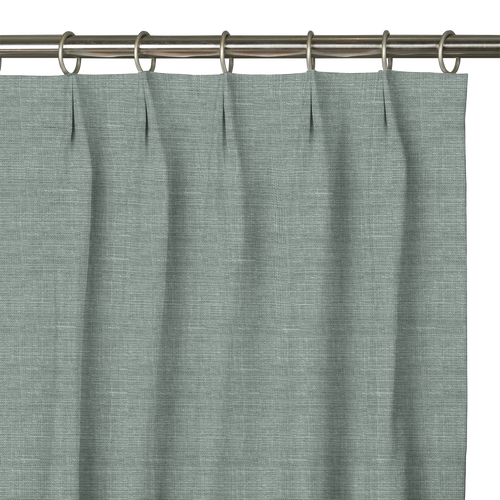 Custom Drape - Euro - Textured Mint - 5 " width x 9 " height