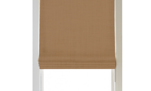 Custom Shade - Flat - Acorn - 34 " width x 89 " height