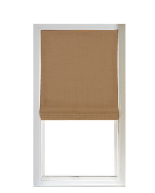 Custom Shade - Flat - Acorn - 36 3/8" width x 64 3/8" height