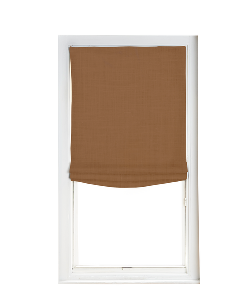 Custom Shade - Soft - Umber - 45 " width x 52 " height