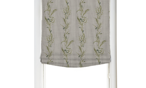 Custom Shade - Soft - Fern Linen - 15 " width x 10 " height