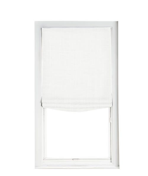 Custom Shade - Soft - Bright White - 30 " width x 72 3/4" height