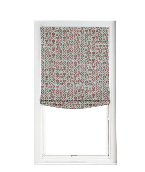 Custom Shade - Soft - Hollyhock Rose - 39 1/2" width x 64 1/8" height