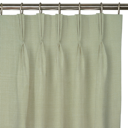 Custom Drape - Triple pinch - Celadon - 63 1/2" width x 90 " height