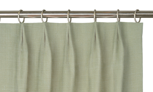 Custom Drape - Euro - Celadon - 62 " width x 104 " height