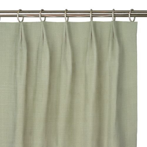 Custom Drape - Euro - Celadon - 64 " width x 127 1/2" height