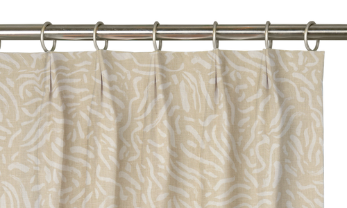 Custom Drape - Euro - Chagall Sahara - 50 " width x 96 " height
