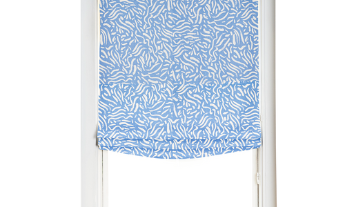 Custom Shade - Soft - Chagall Andaman - 15 " width x 32 " height