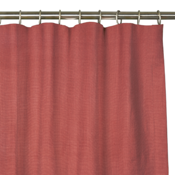 Custom Drape - Flat top - Coral - 95 " width x 77 " height