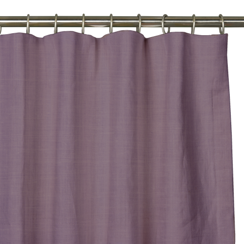 Custom Drape - Flat top - Textured Lavendar - 55 " width x 96 " height