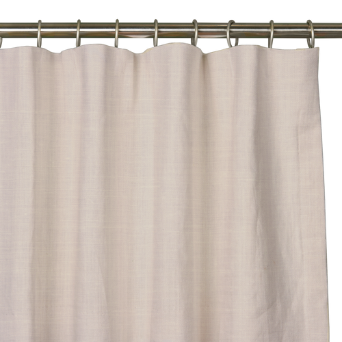 Custom Drape - Flat top - Mushroom Sheer - 61 1/8" width x 111 1/2" height