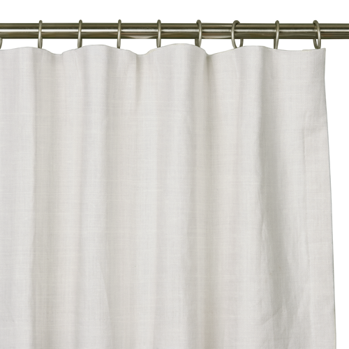 Custom Drape - Flat top - Porcelain Sheer - 84 " width x 104 " height