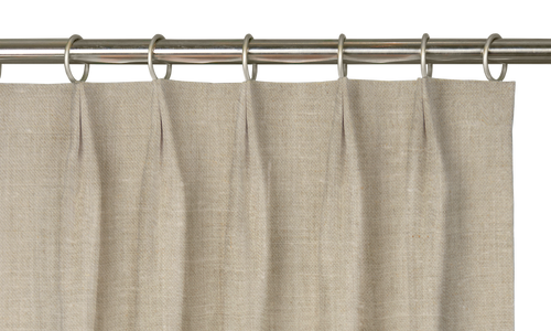 Custom Drape - Euro - Flax - 75 " width x 112 " height