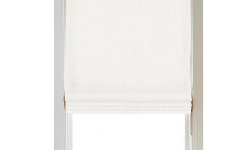 Custom Shade - Flat - Ivory - 36 " width x 64 " height