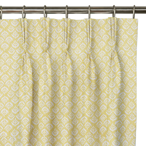 Custom Drape - Triple pinch - Jaipur Gold - 5 " width x 9 " height