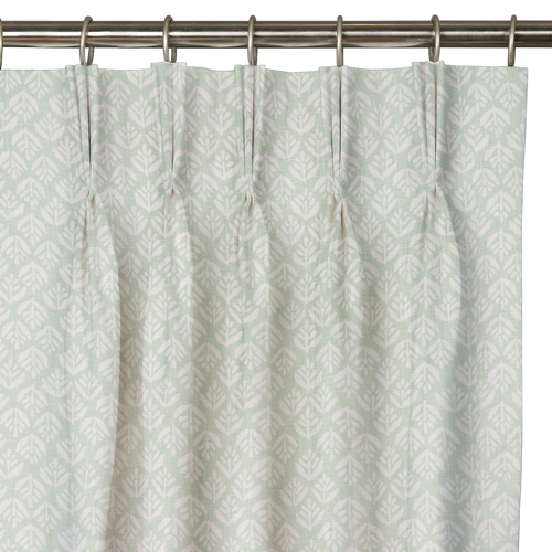Custom Drape - Triple pinch - Jaipur Mint - 24 " width x 95 " height