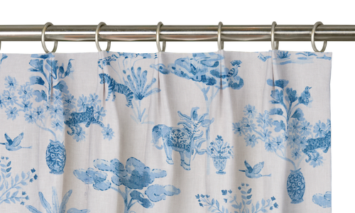 Custom Drape - Euro - Jungle Dusk - 5 " width x 9 " height