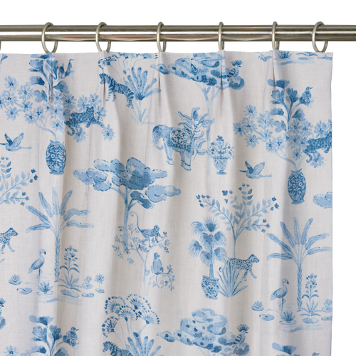Custom Drape - Euro - Jungle Dusk - 43 " width x 45 " height