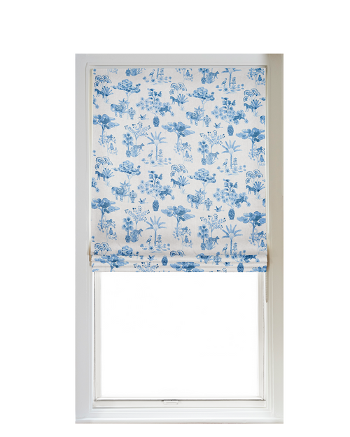 Custom Shade - Flat - Jungle Dusk - 32 " width x 62 " height