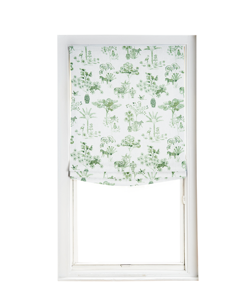 Custom Shade - Soft - Jungle Sage - 36 " width x 28 " height