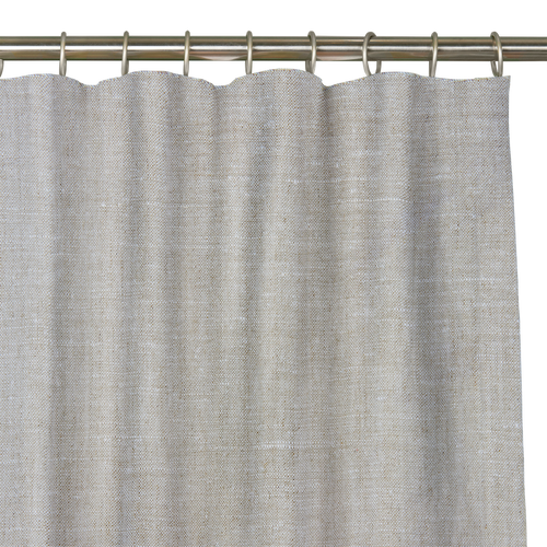 Custom Drape - Flat top - Oatmeal - 50 " width x 84 " height