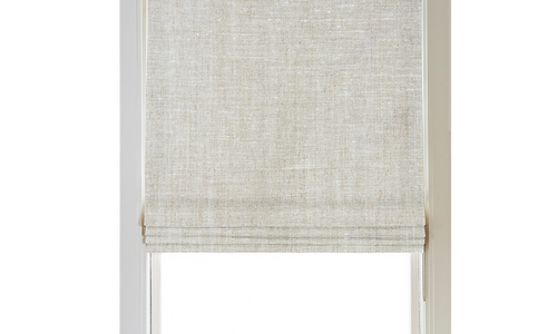 Custom Shade - Flat - Oatmeal - 36 " width x 56 " height