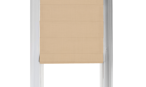 Custom Shade - Ribbed - Dune - 15 " width x 10 " height