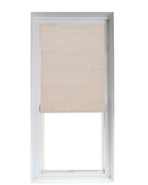 Custom Shade - Ribbed - Mushroom Sheer - 15 " width x 10 " height