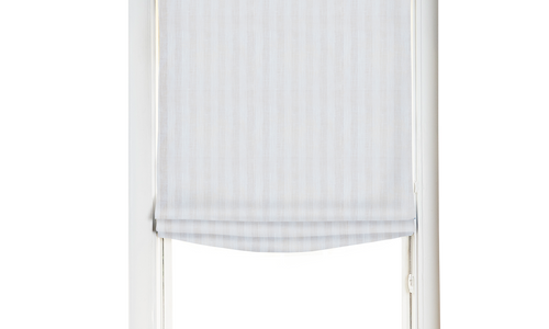 Custom Shade - Soft - Striped Oyster - 30 " width x 50 " height