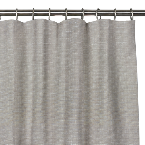 Custom Drape - Flat top - Textured Grey - 65 " width x 106 " height