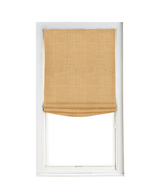 Custom Shade - Soft - Textured Marigold - 33 " width x 59 " height