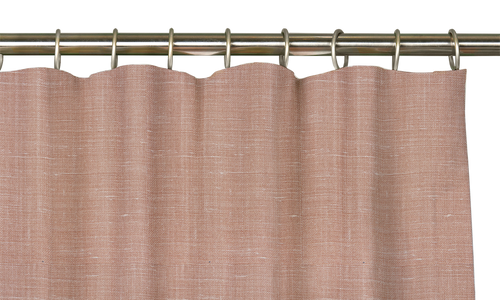 Custom Drape - Flat top - Textured Peony - 12 1/2" width x 20 " height