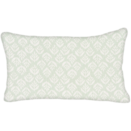 Custom Pillow - Lumbar - Jaipur Mint - None