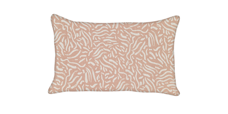 Custom Pillow - Lumbar - Chagall Rose - None