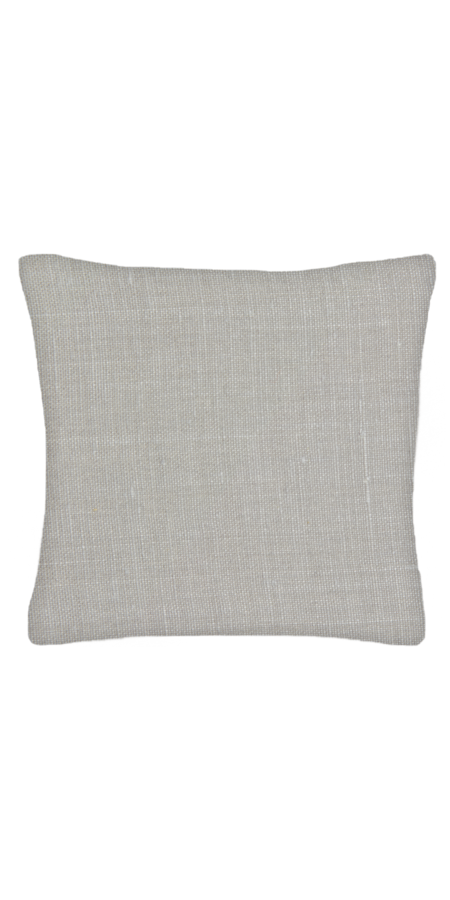 Custom Pillow - Square - Textured Grey - Piping