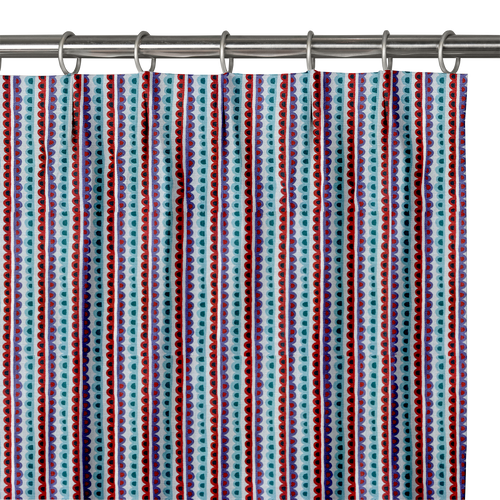 Custom Drape - Euro - Petunia Vivid - 5 " width x 10 " height