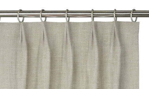 Custom Drape - Euro - Light Stone - 5 " width x 9 " height