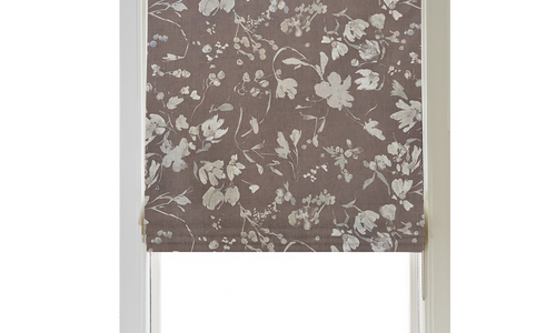 Custom Shade - Flat - Courtyard Rust - 24 " width x 55 " height