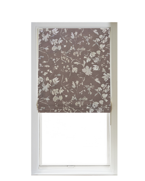 Custom Shade - Flat - Courtyard Rust - 30 " width x 59 " height